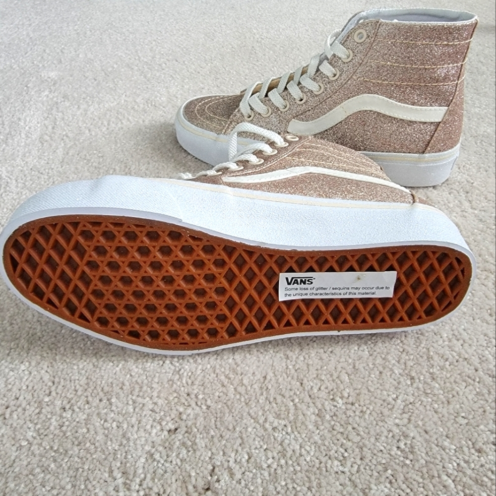 NWT! VANS sneakers 7.5 women 6 big kid/men - Picture 3 of 5